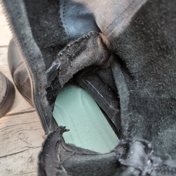 Harley-Davidson Black Leather Engineer Motorcycle Boots – Men’s Size 8 - Picture 9 of 11